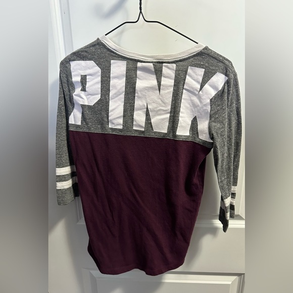 PINK 3/4 sleeve shirt - Picture 2 of 2